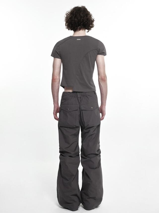 【NACHE】EXPOSURE ZIP DETAIL PANTS (UNISEX)