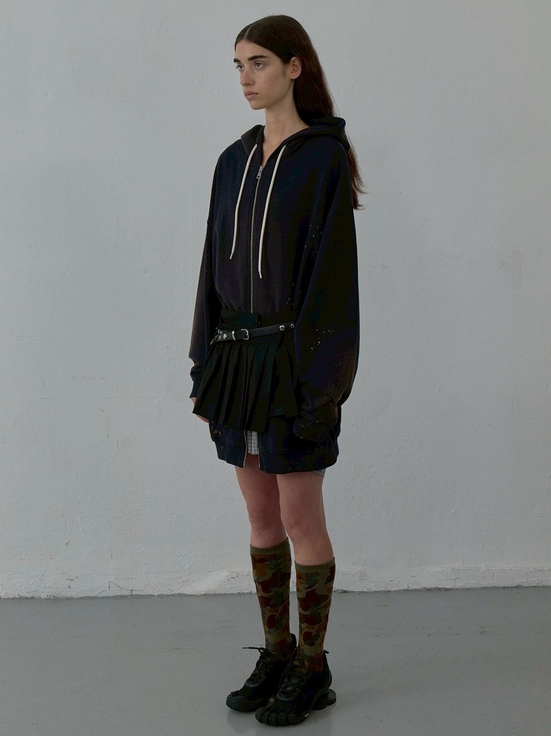 【LCDC】PLEATS DETAIL LAYERED SKIRT / 【エルシーディーシー・ティーエム】プレーツディティールレイヤードスカート