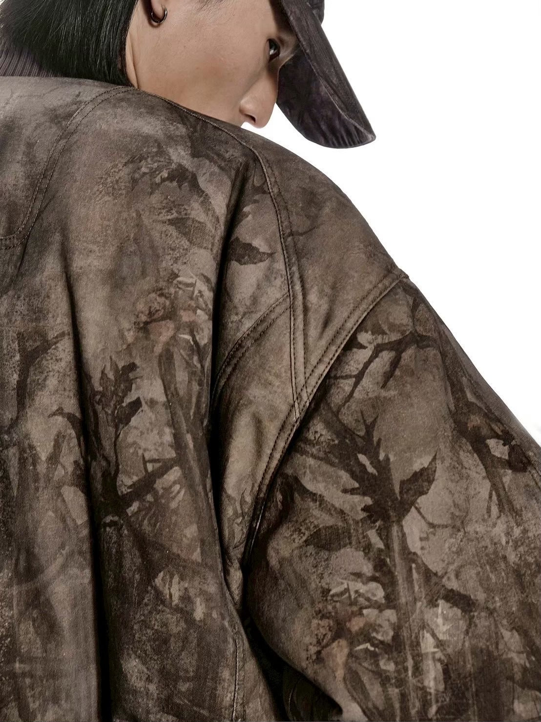 【d5ove】FORESTCAMO Cotton Jacket / 【ダヴ】リアルツリーデザインポケットブルゾン