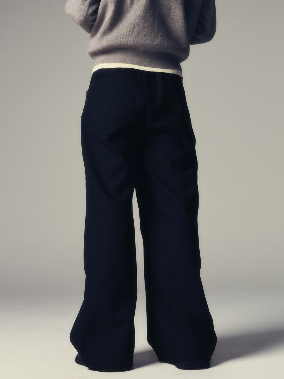 【CS】utility drape wide trousers / 【シーエス】ユーティリティードレープワイドトラウザーズ