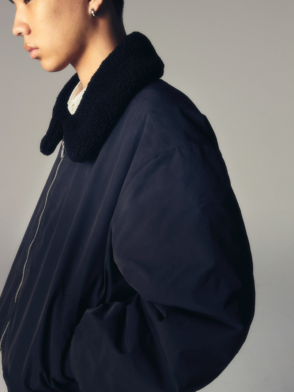 【CS】gradation boa blouson