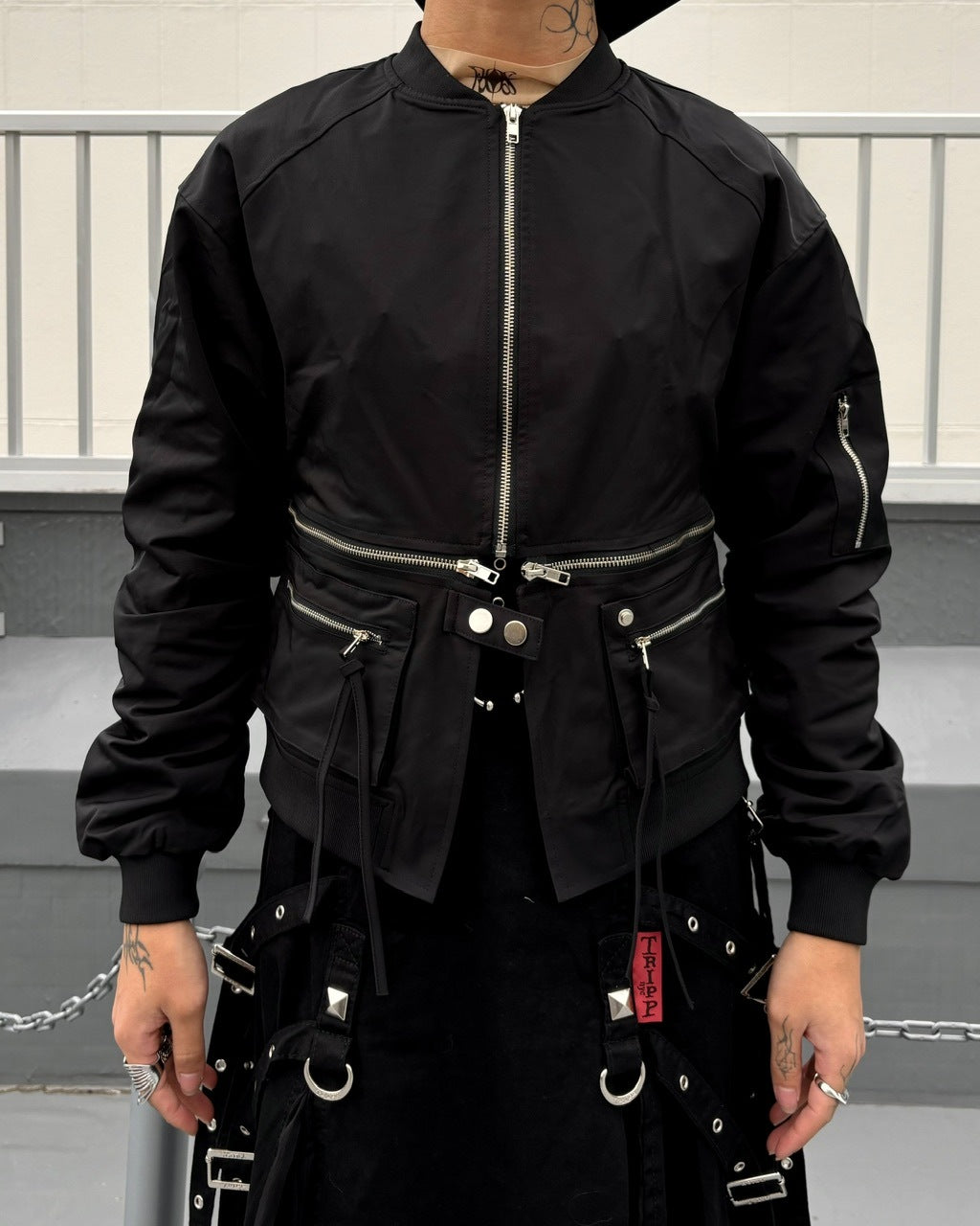 Never mind the XU】2way light jacket / 【ネバーマインドザエックス