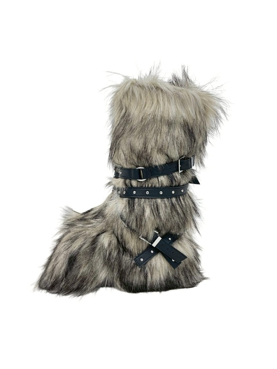 受注制【Never mind the XU】belt fur boots /【エックスユードッグ