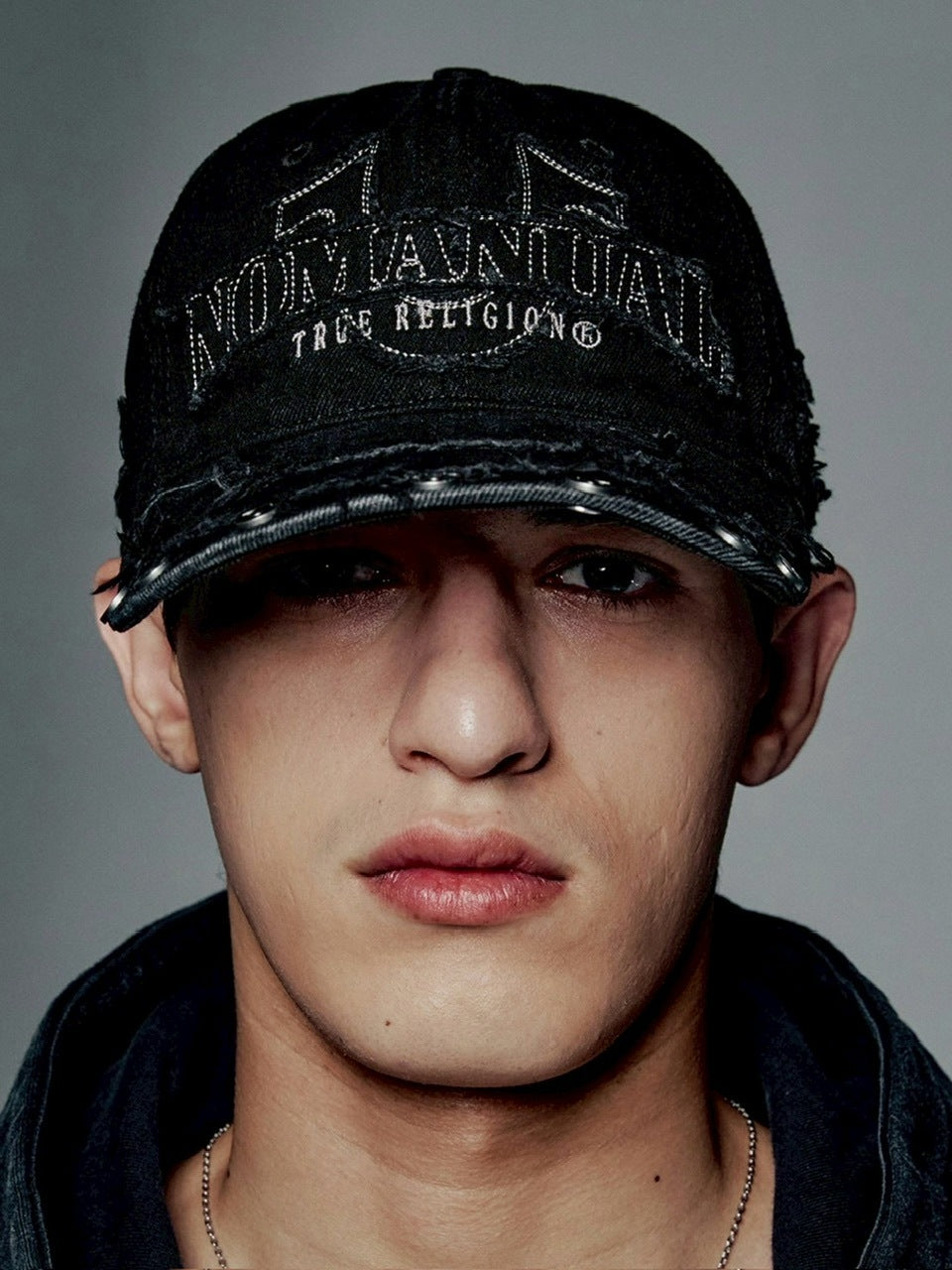 【NOMANUAL】NO RELIGION LOGO PATCHWORK CAP