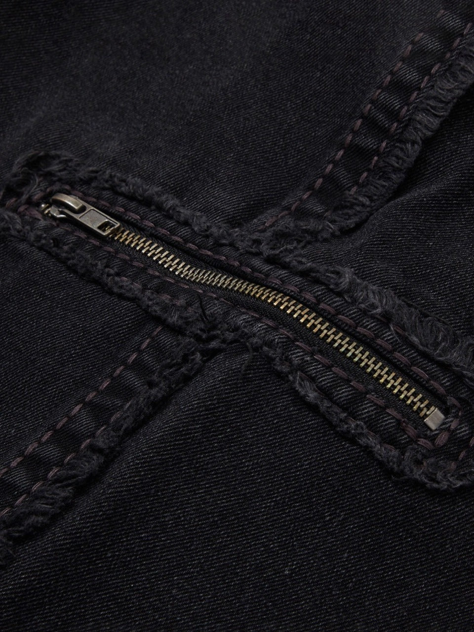 【NOMANUAL】NO RELIGION DENIM RIDER PANTS