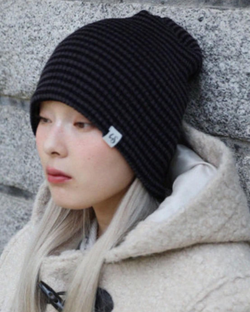 12/21 20:00 再販【Uglyshadow】STRIPED LONG BEANIE