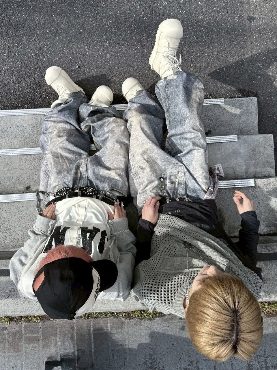 受注制【nmtc+】painted denim wide pants – PRESSING WEB SHOP