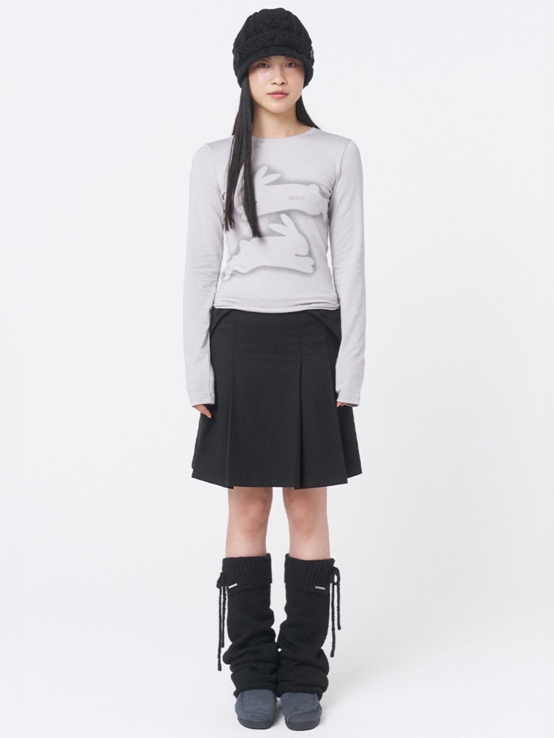 【Miseki seoul】Drawstring leg warmer