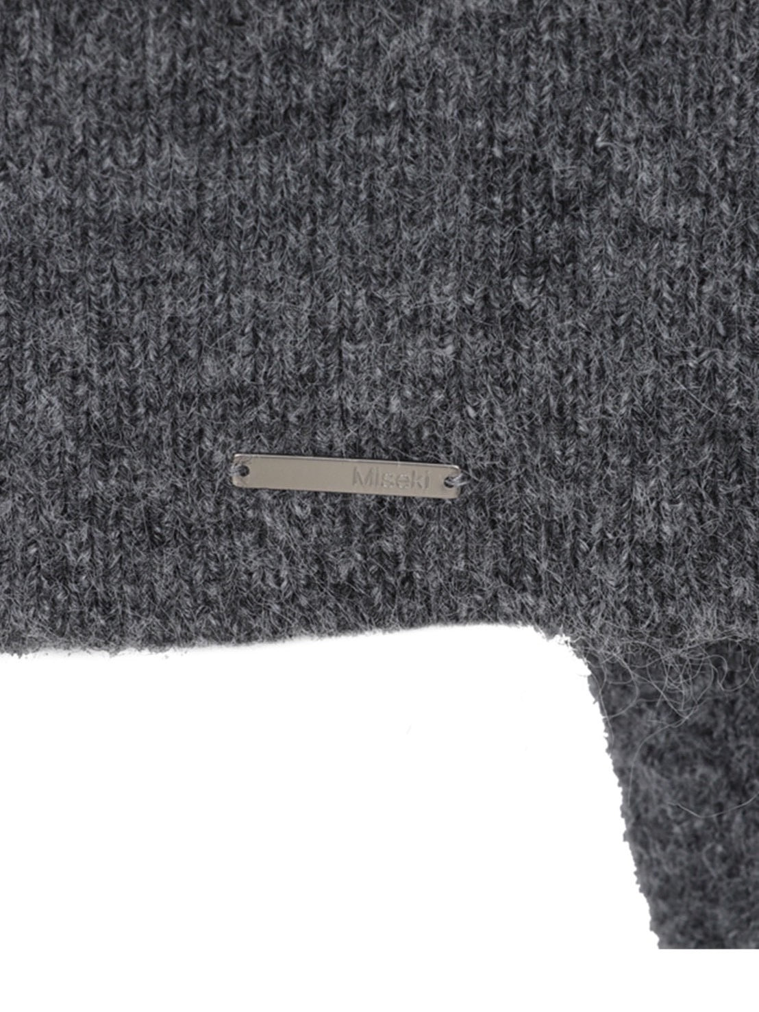 【Miseki seoul】Side button knit