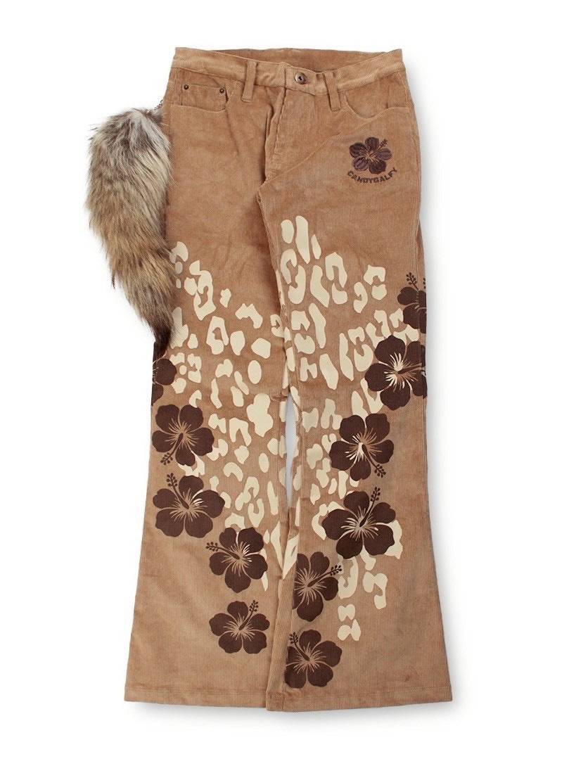 【GALFY】ロゴ的コーデュロイパンツ