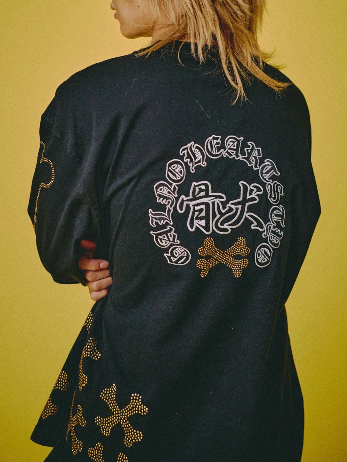 【GALFY】ピカピカ骨骨ロンTee