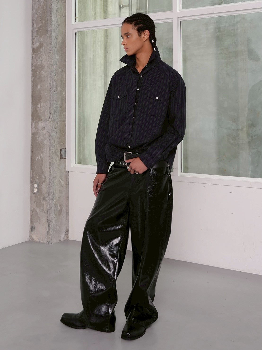 【ESC STUDIO】Patent leather pants