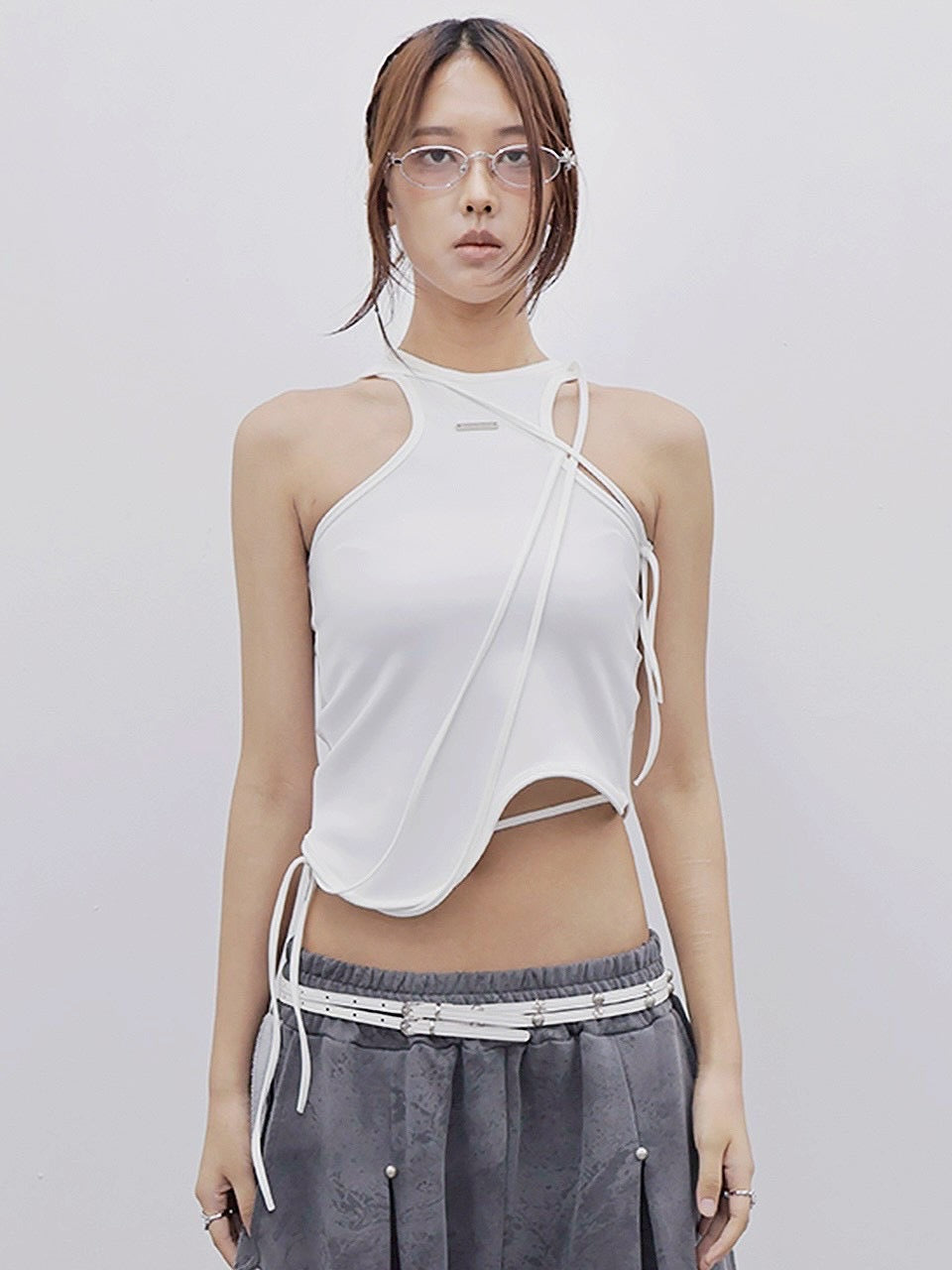 【HOLY NUMBER 7】WAVE STRAP SLEEVELESS