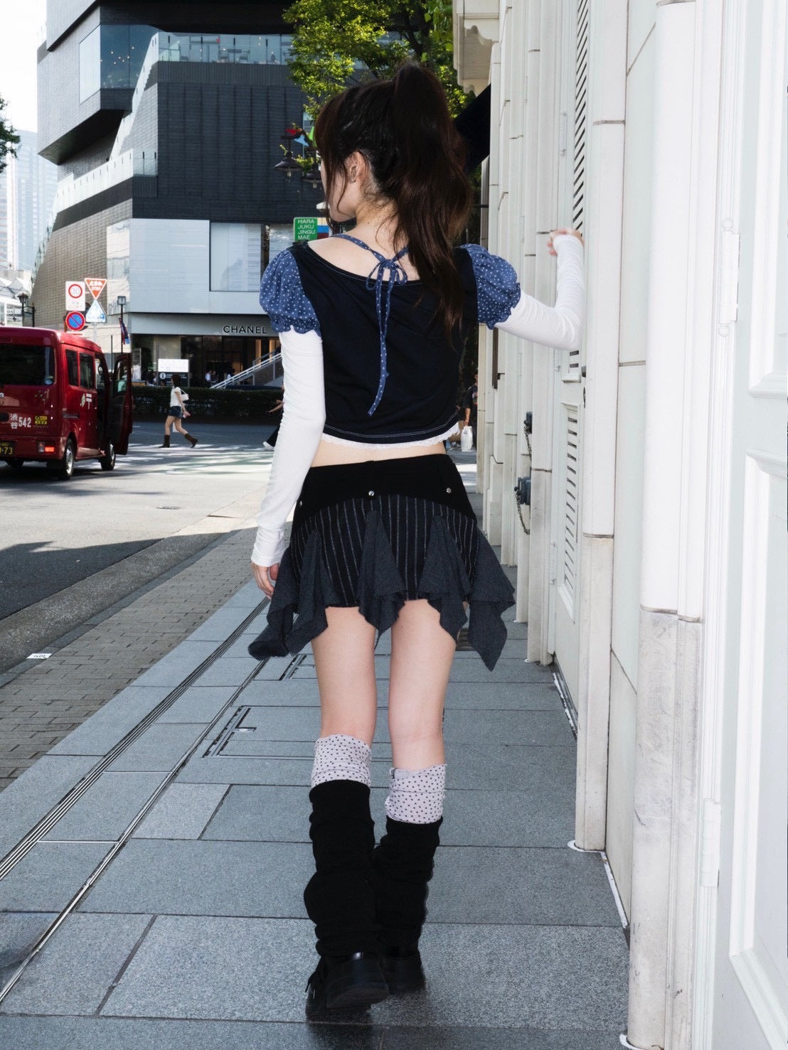 1/2 20:00発売【CHERRYQUIRI】starry leg warmer