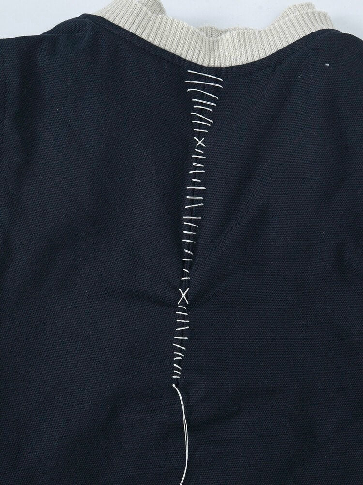 【SURGERY】surgery Scarline varsity jacket