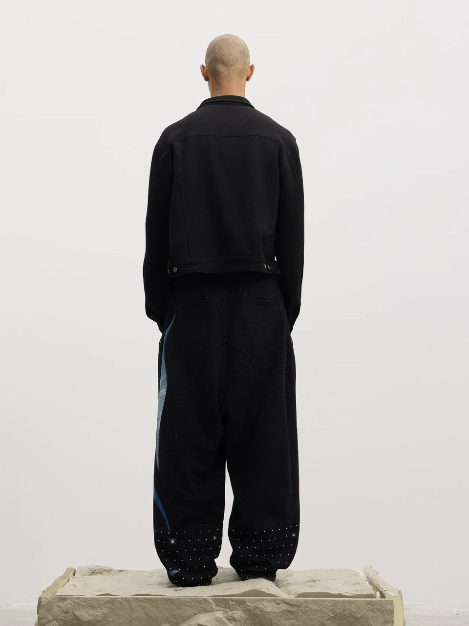 【DND4DES】Wool Knitted Jacket /【ディーエヌディーフォーデス】シンプルポケットカラージャケット