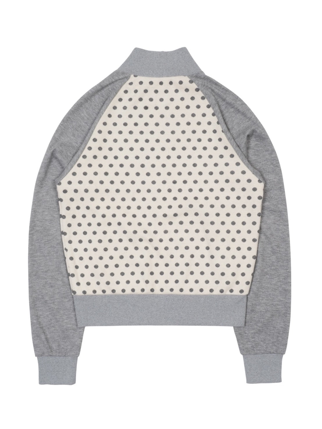 【THECOLDESTMOMENT】TCM dot raglan zip-up