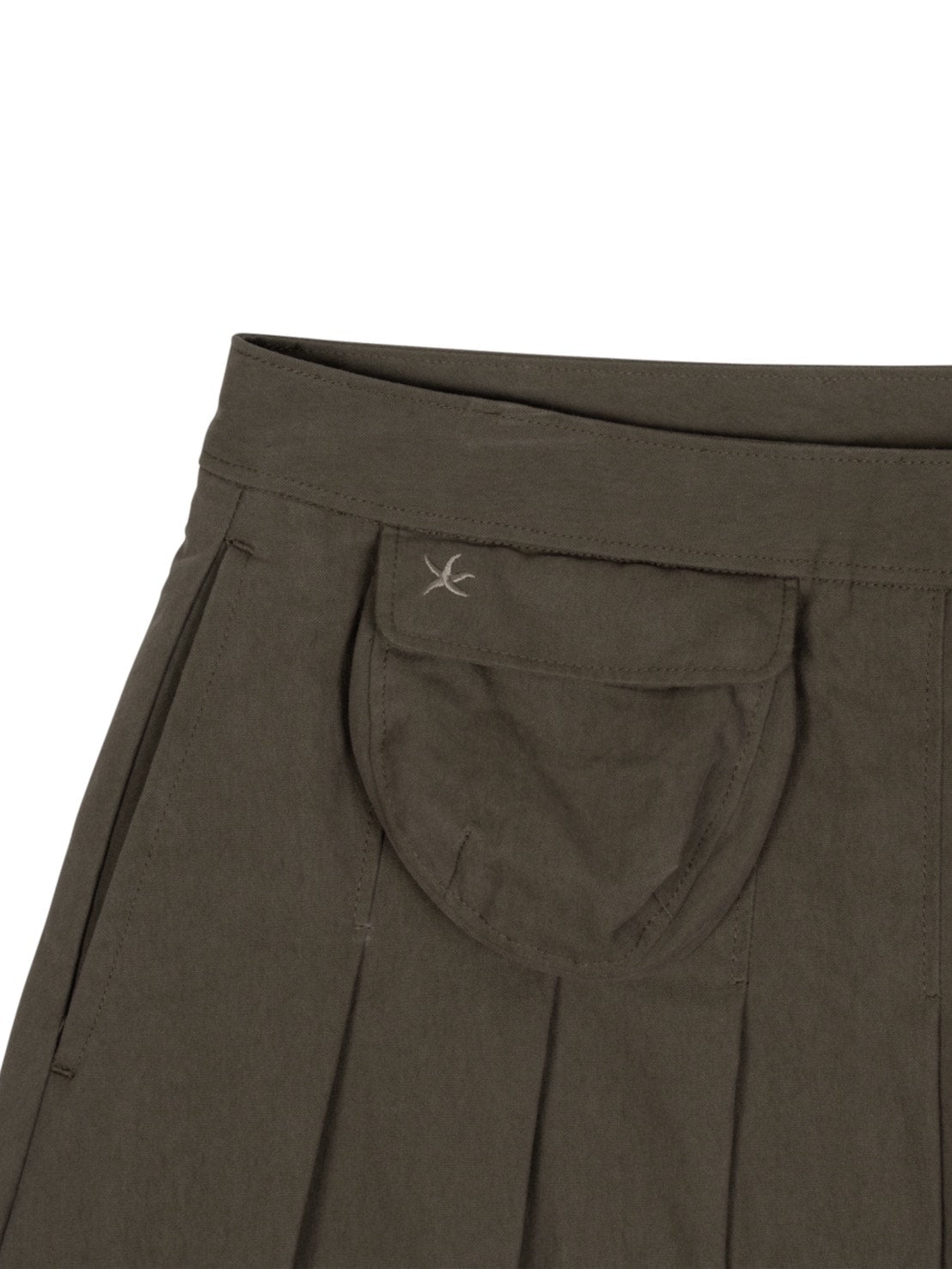 【THECOLDESTMOMENT】TCM skirt layered pants