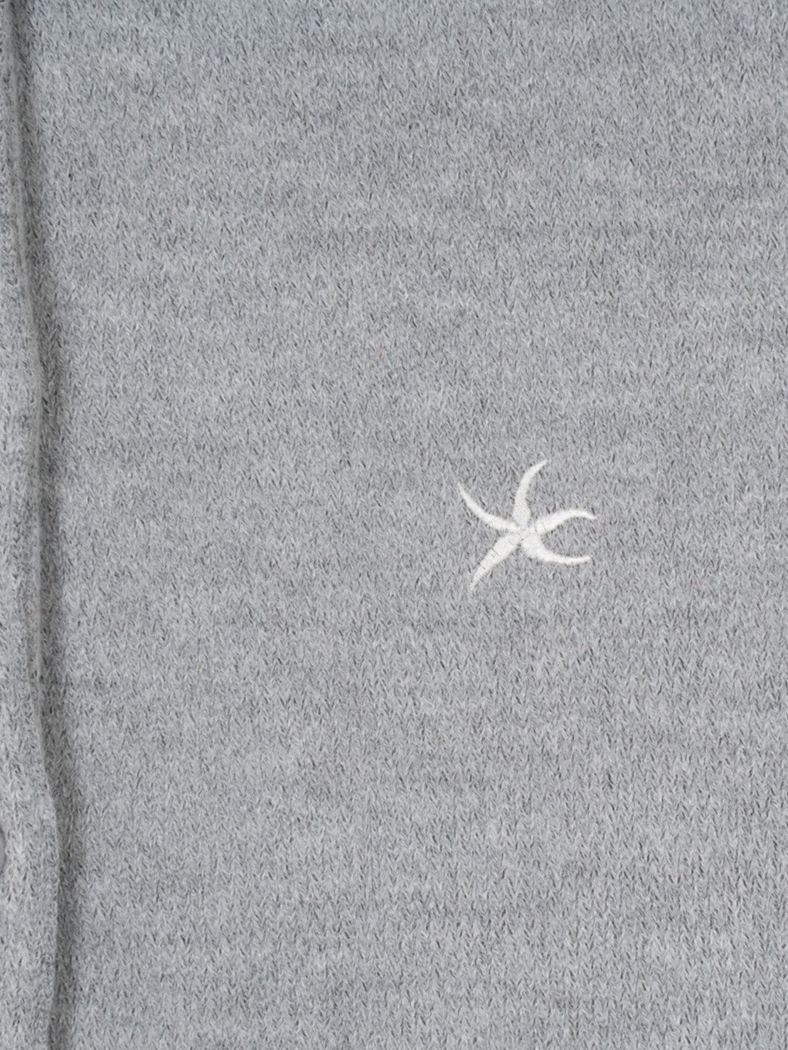 【THECOLDESTMOMENT】TCM mini logo knit cardigan