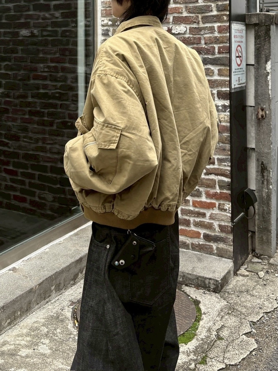 【youll】vintage wash MA-1 (2color)