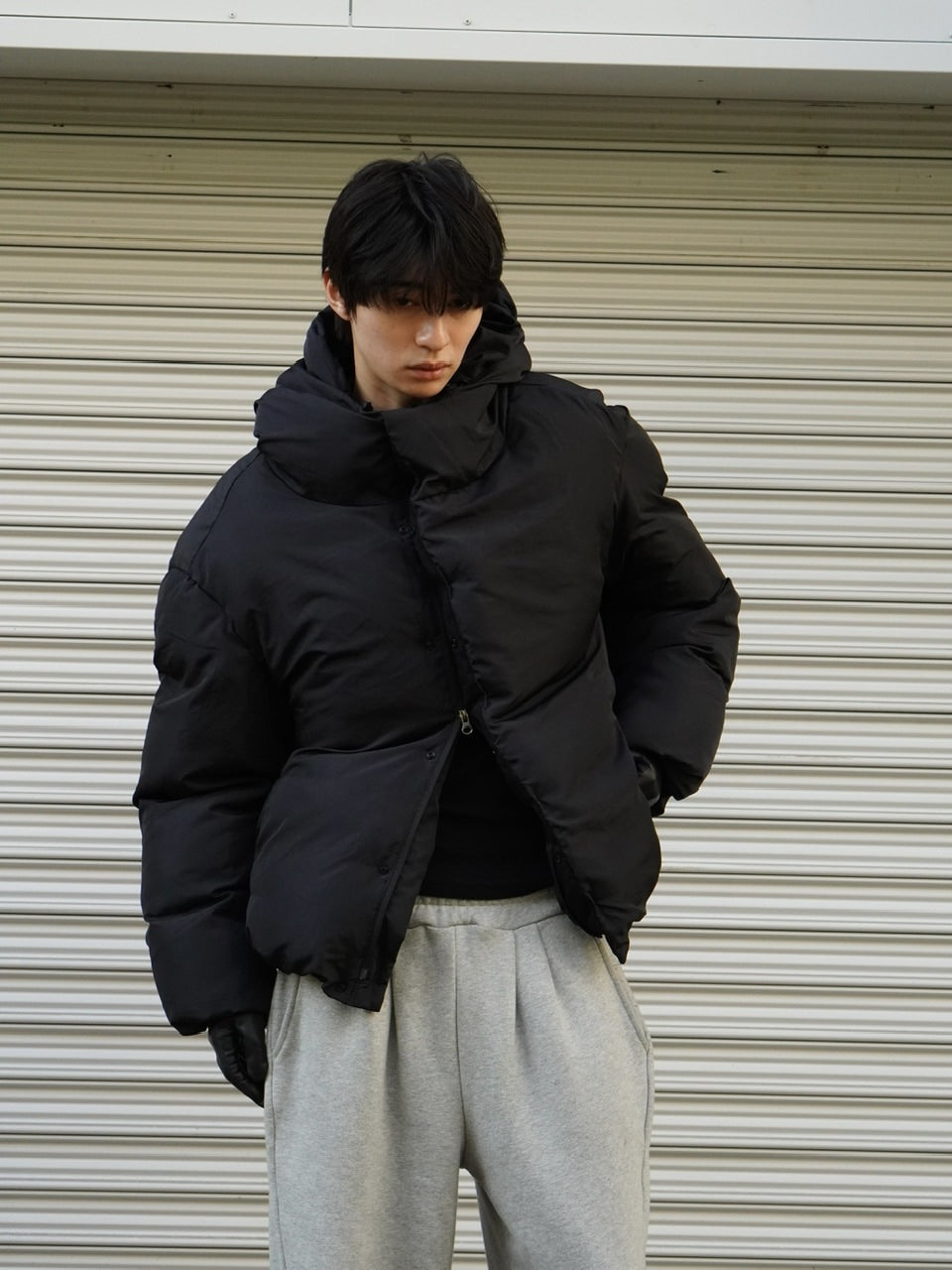 東京店WEB限定受注制【Chikashitsu +】puffer padding jacket / 【チカシツプラス】パファーパディングジャケット (2color)