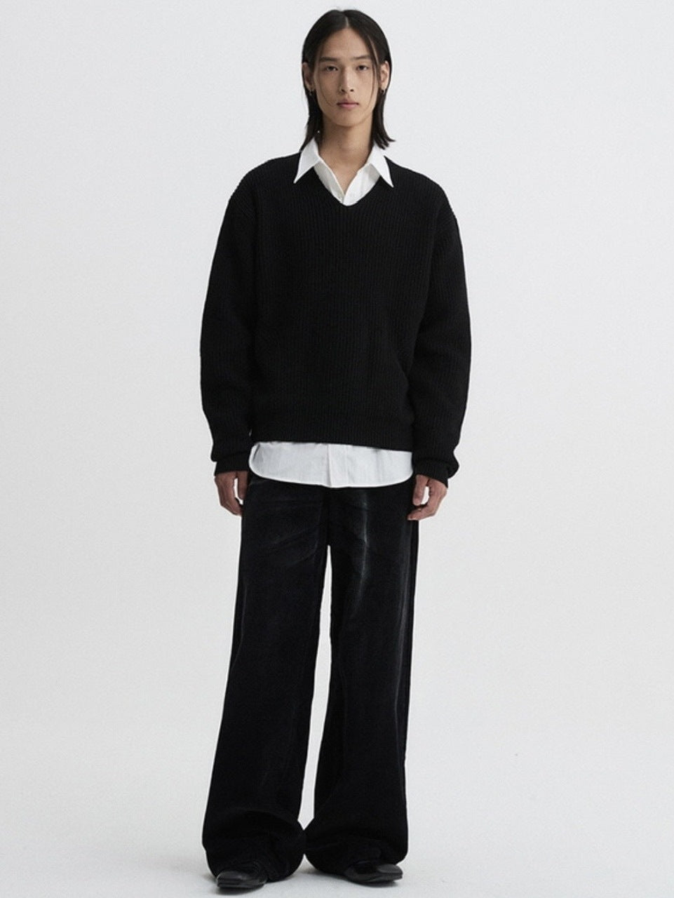 【DNSR】Legacy Wool V-Neck Knit