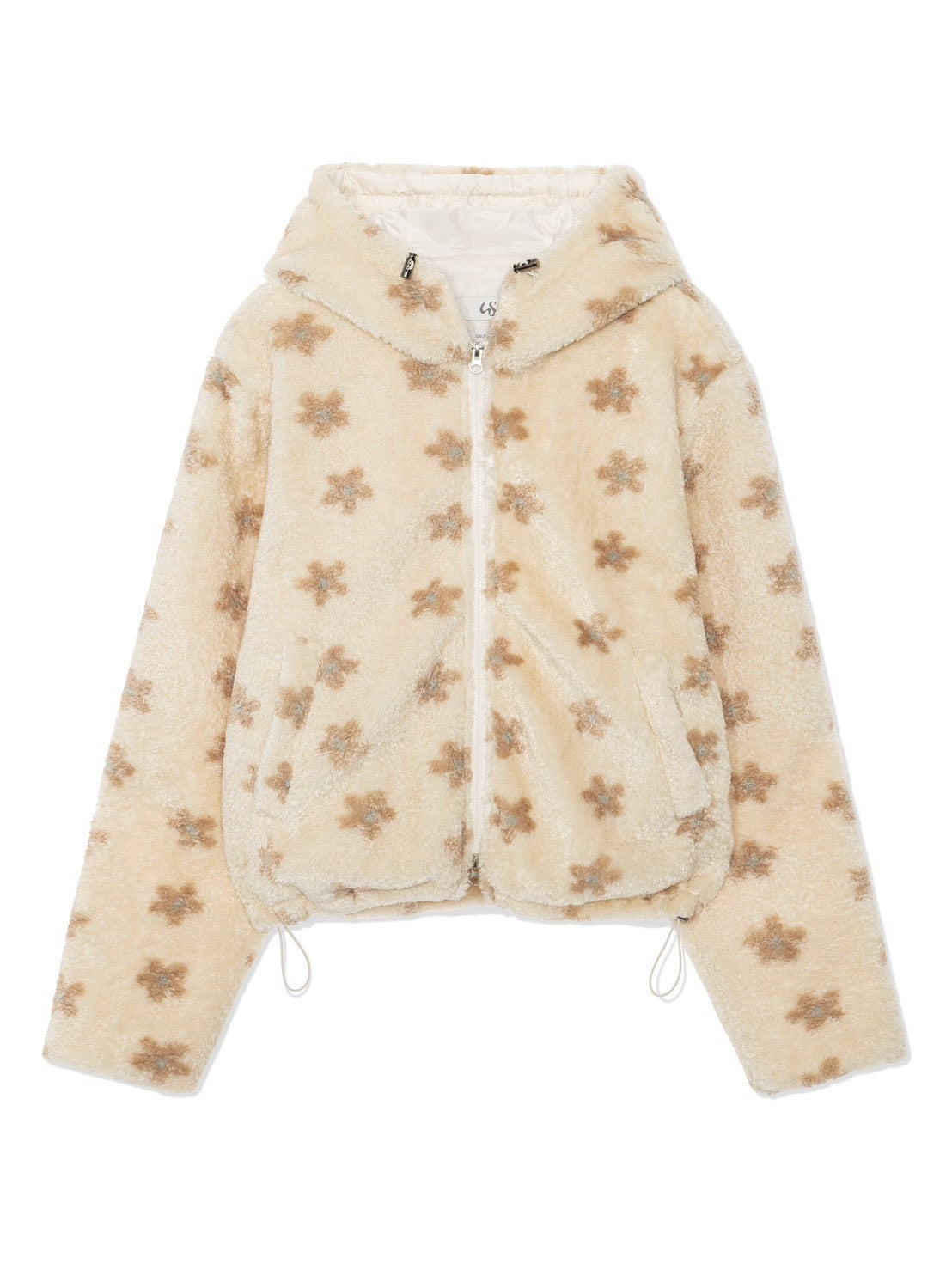 12/21 20:00 発売【Uglyshadow】FLOWER FUR JUMPER