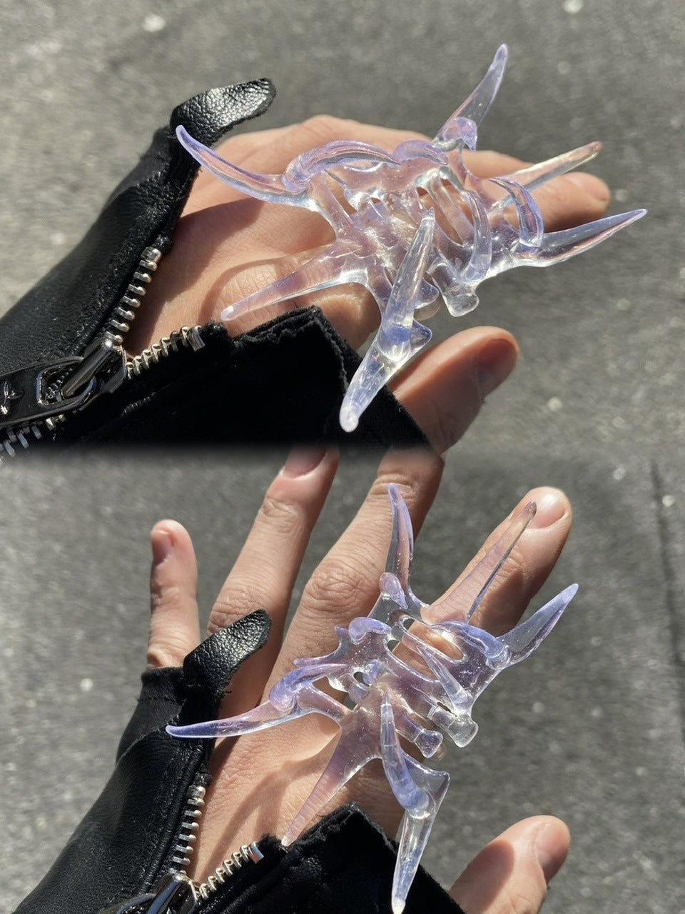 【YIKAI LABORATORY】Star clear ring