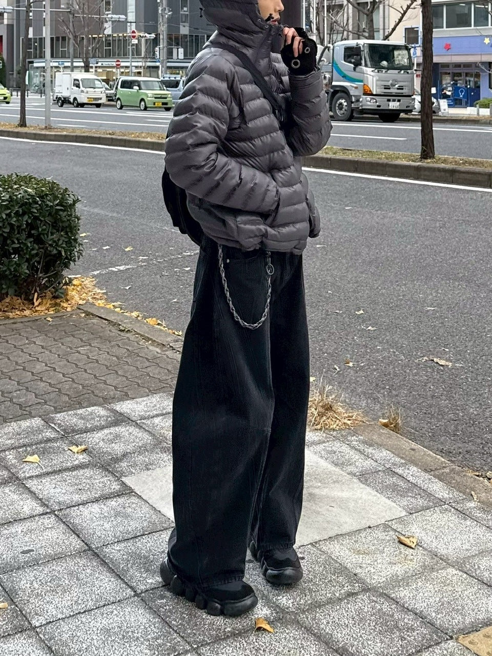 受注制【Chikashitsu +】5 zip puffer jacket / 【チカシツプラス】ファイブジップパファージャケット (4color)