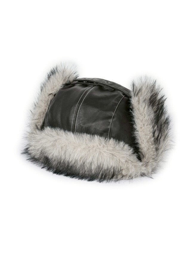 【AAKAM】Biker Leather Earflap Hat