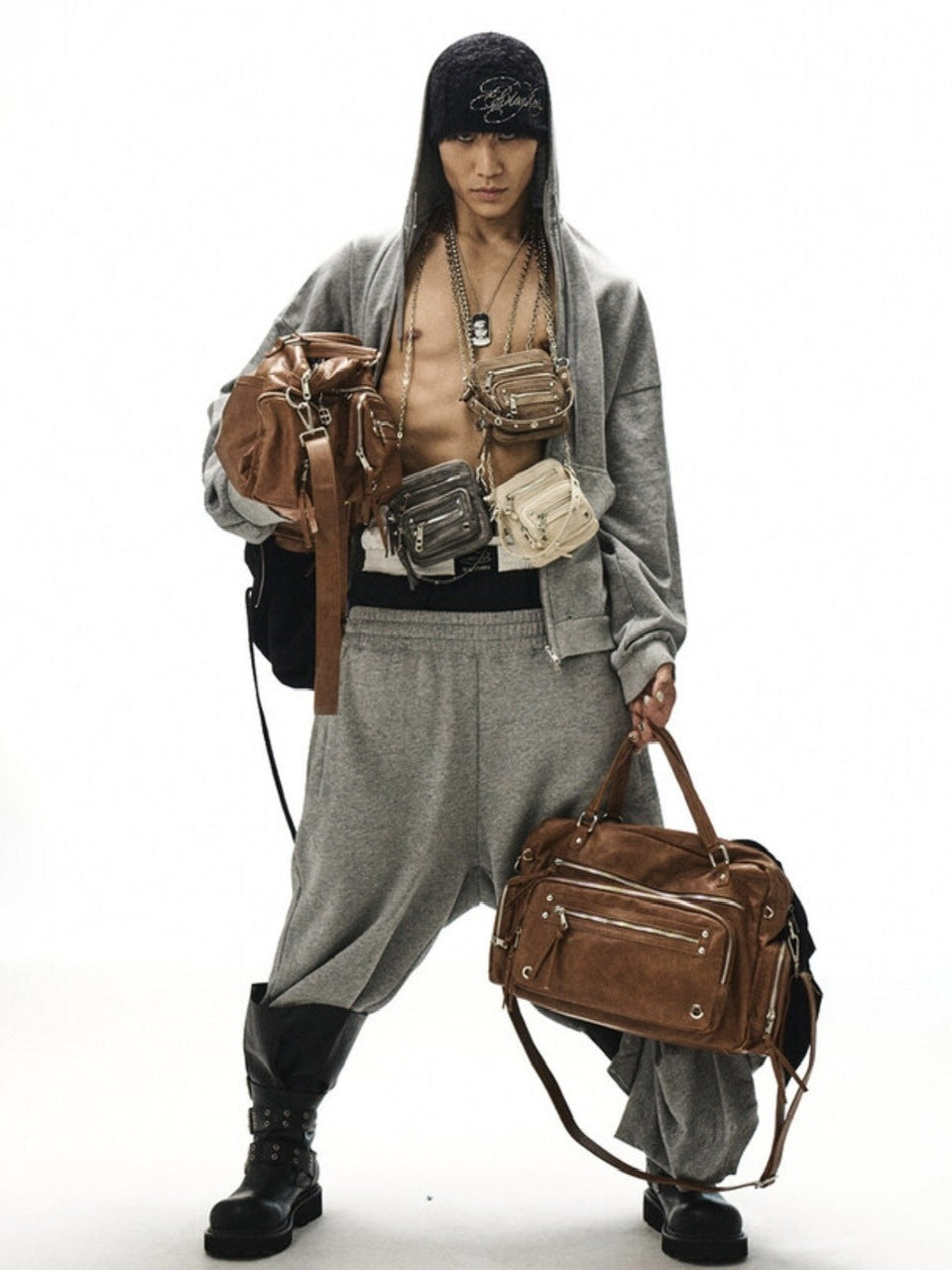 【BLACK PURPLE】Bread Bag