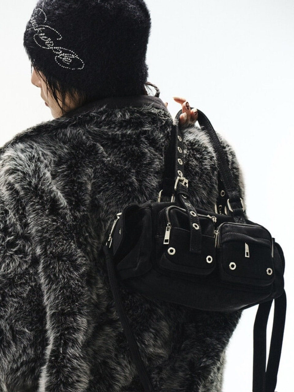 【BLACK PURPLE】Baby Overload Bag