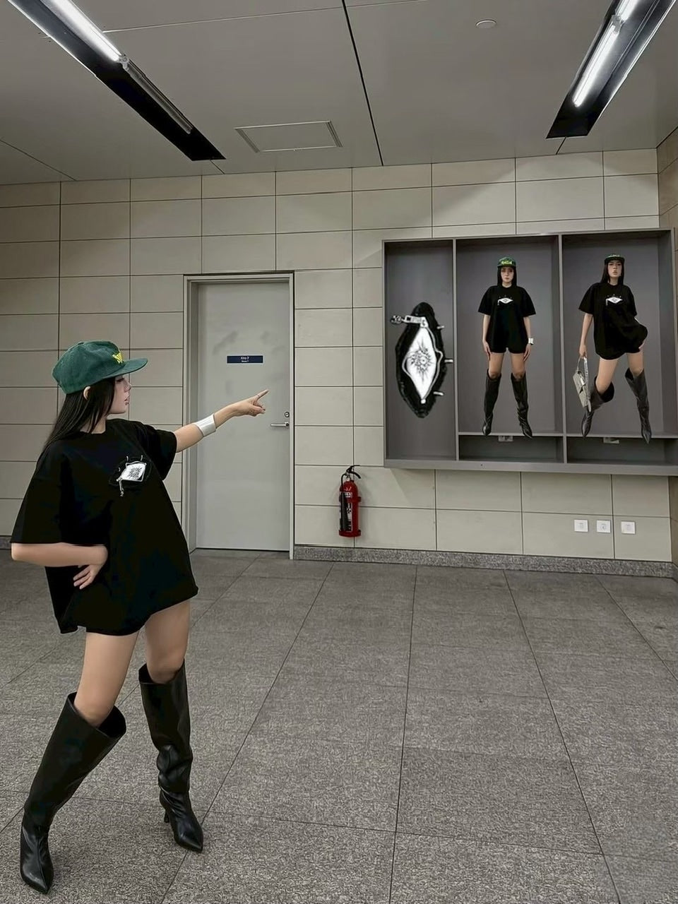 2/28 20:00発売【UNIZ】Monster Zip Eye T-Shirt / 【ユニズ】ジップアイ半袖Tシャツ