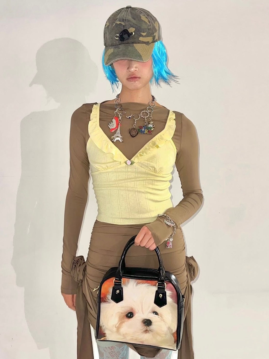 【HURJABOYACC】PUPPY LEATHER BAG