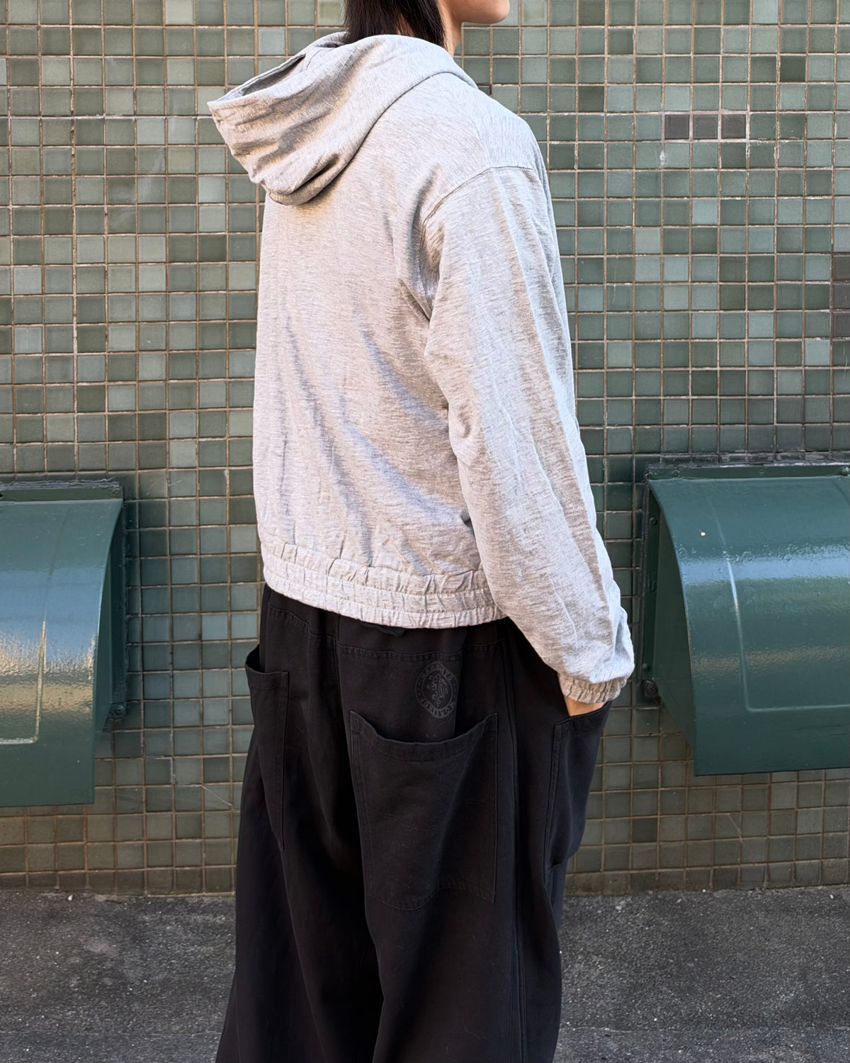 受注制【youll】slab zip up hoodie (2color)