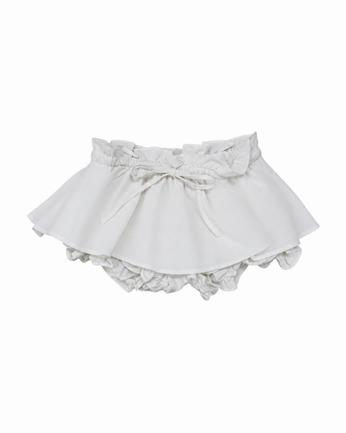 受注制【nmtc+】Frill balloon mini skirt (2color)