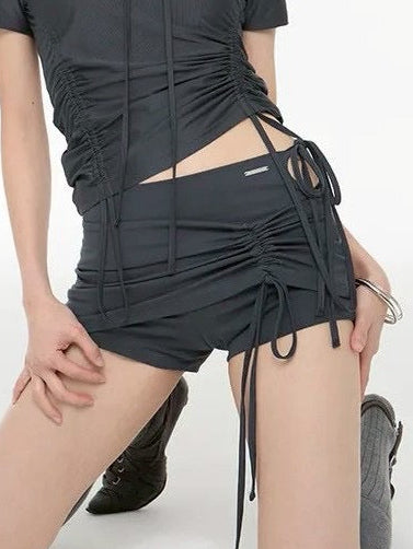 【ROCK CAKE】String Layer Shorts