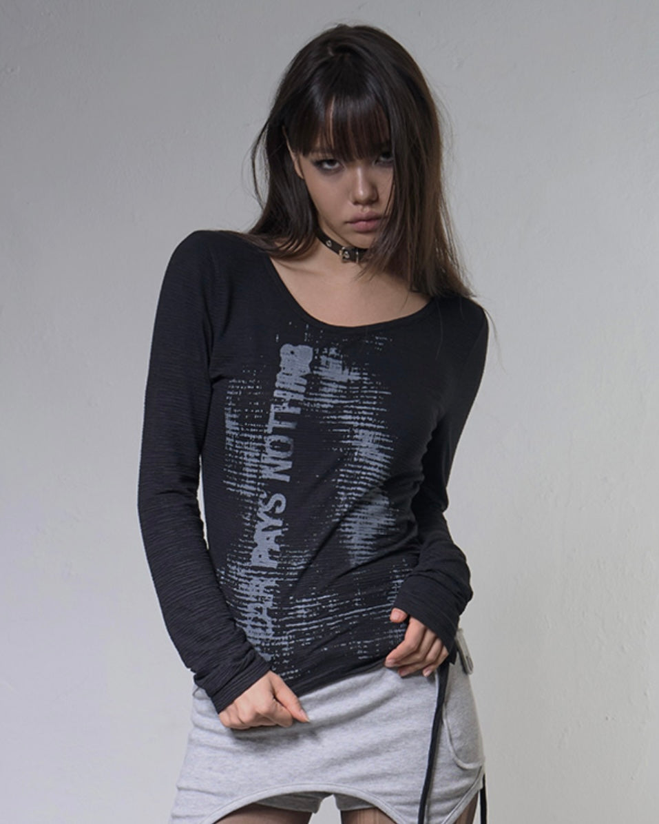 【FANCY CLUB】SIDE CORSET LONG SLEEVE