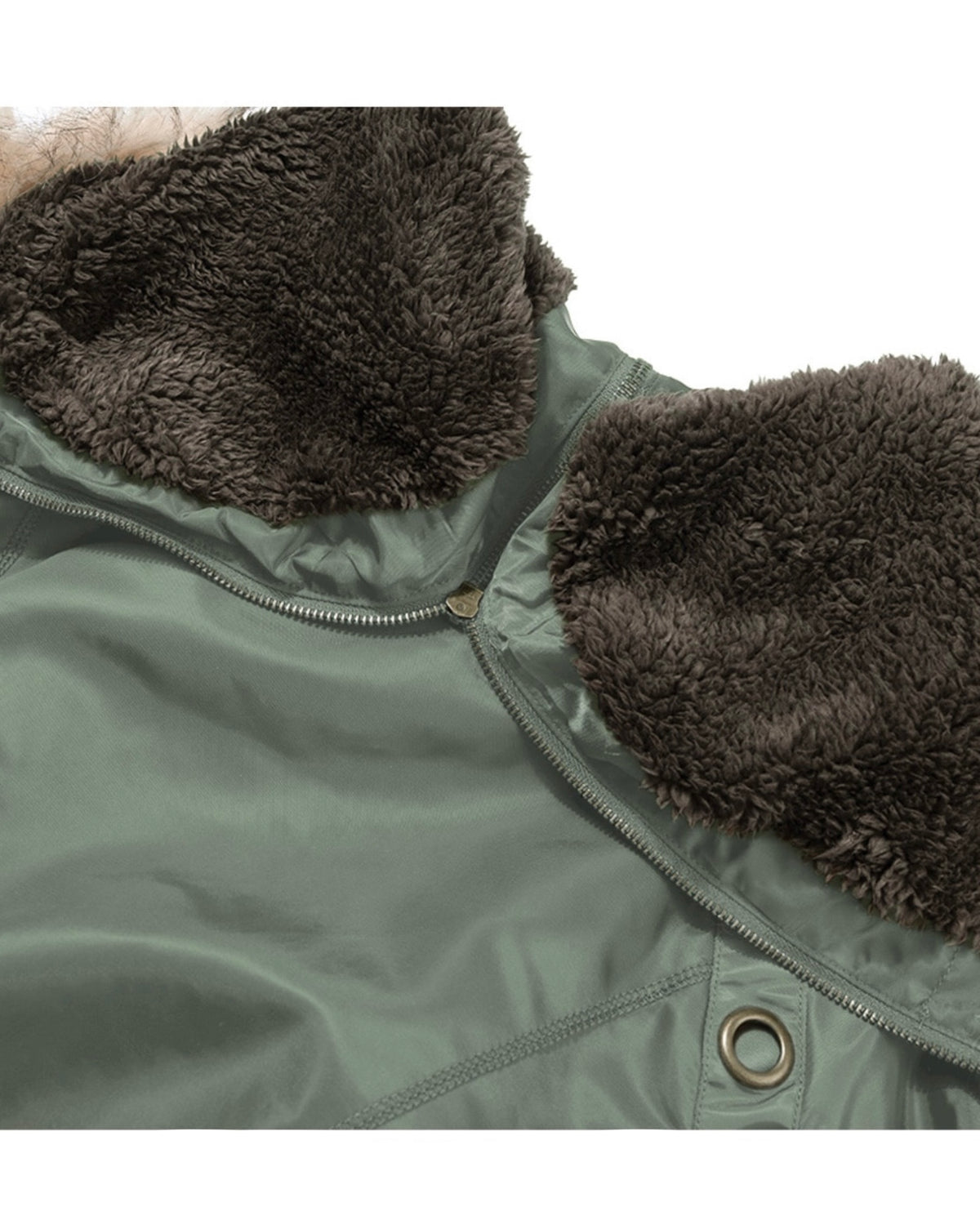 【FANCY CLUB】EYELET FUR MA-1