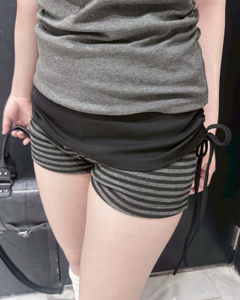 受注制【nmtc+】Mints Low Rise Drawstring Shorts