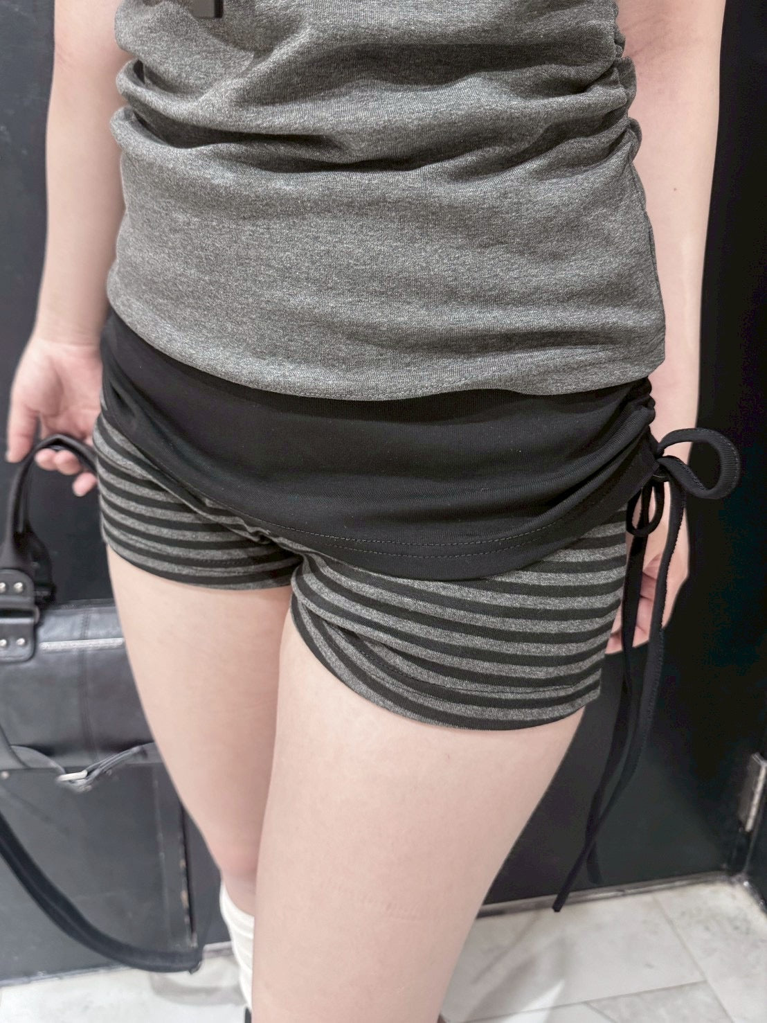 受注制【nmtc+】Mints Low Rise Drawstring Shorts