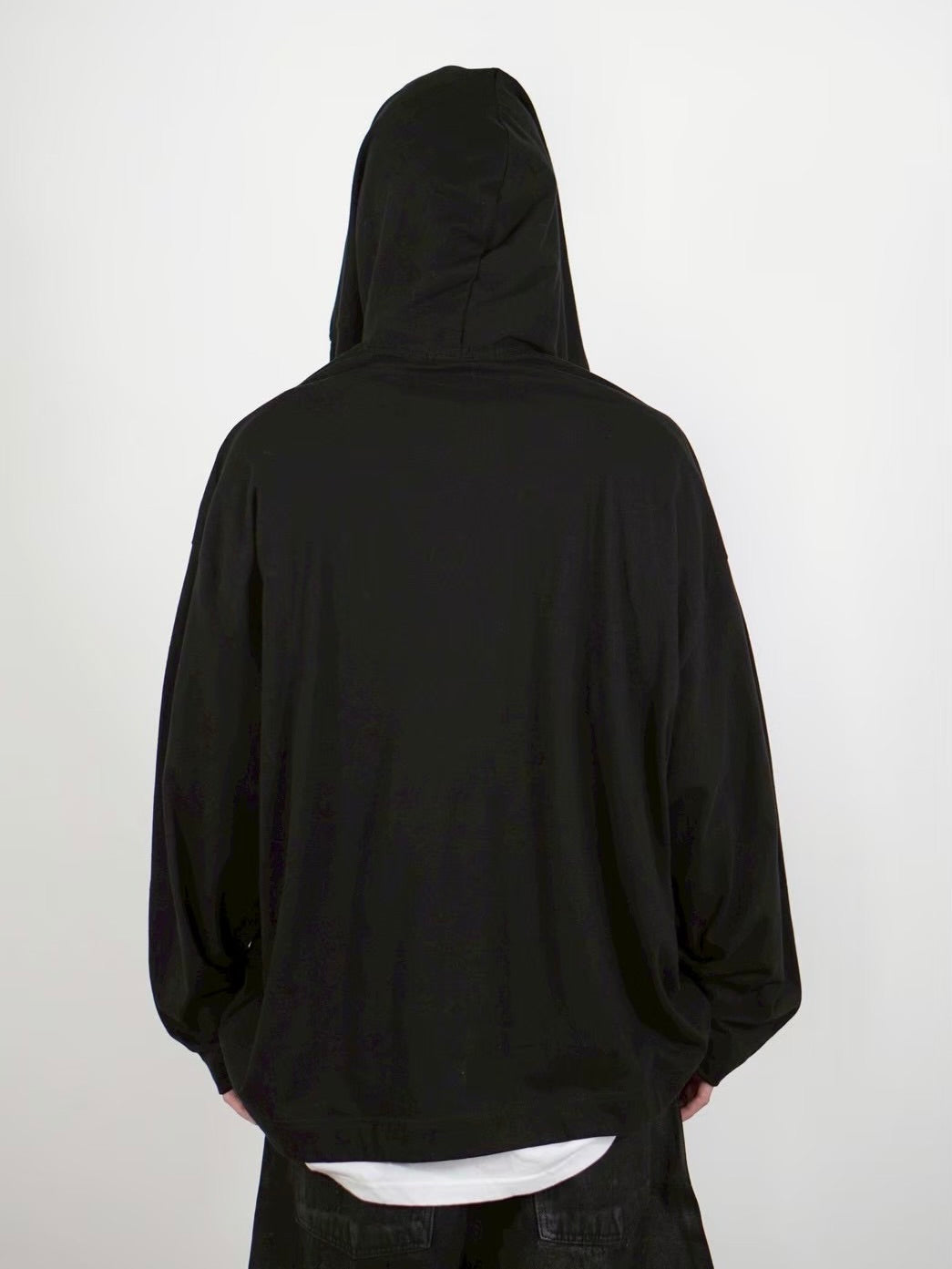 【Chikashitsu +】layered oversized long sleeve (2color)
