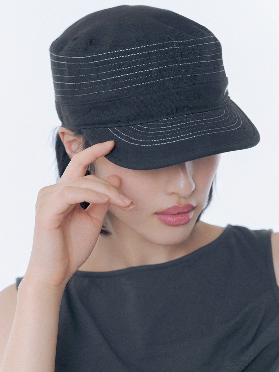【Miseki seoul】Stitch work cap