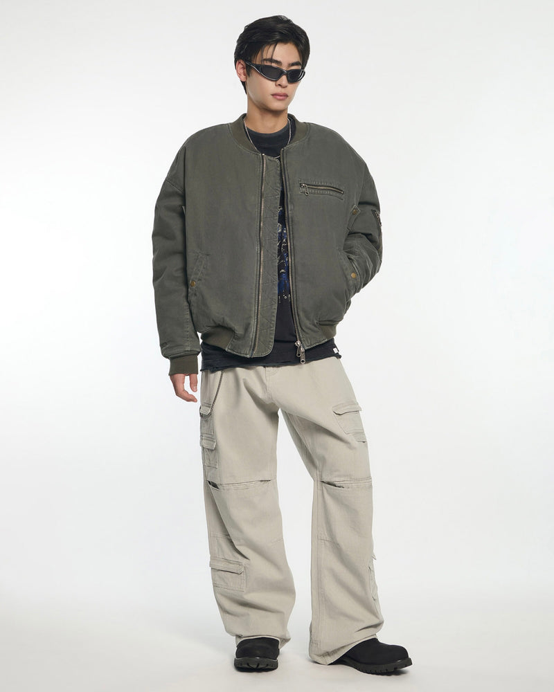 【NOMANUAL】VTG UTILITY CARGO PANTS
