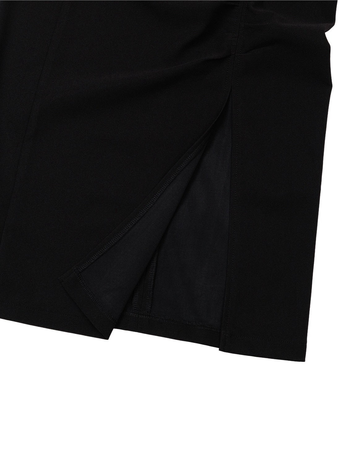 【Uglyshadow】RUCHED LONG TIE SKIRT