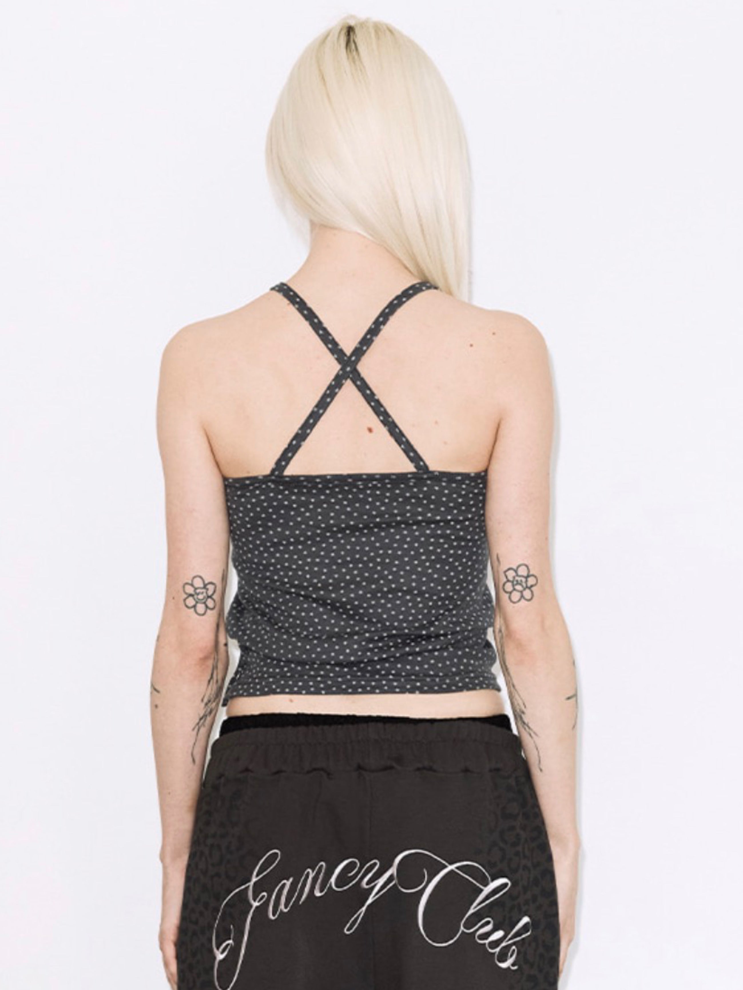 【FANCY CLUB】SERENITY BUTTON SLEEVELESS