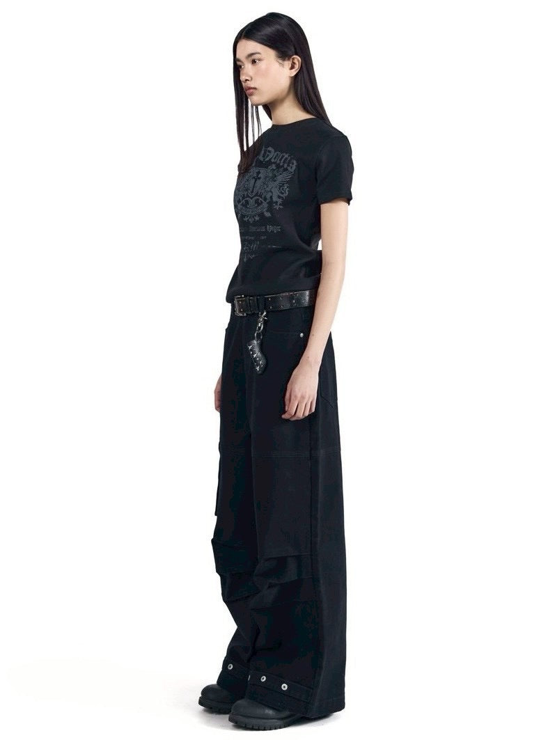 【AAKAM】Cowboy Chaps Cotton Pants