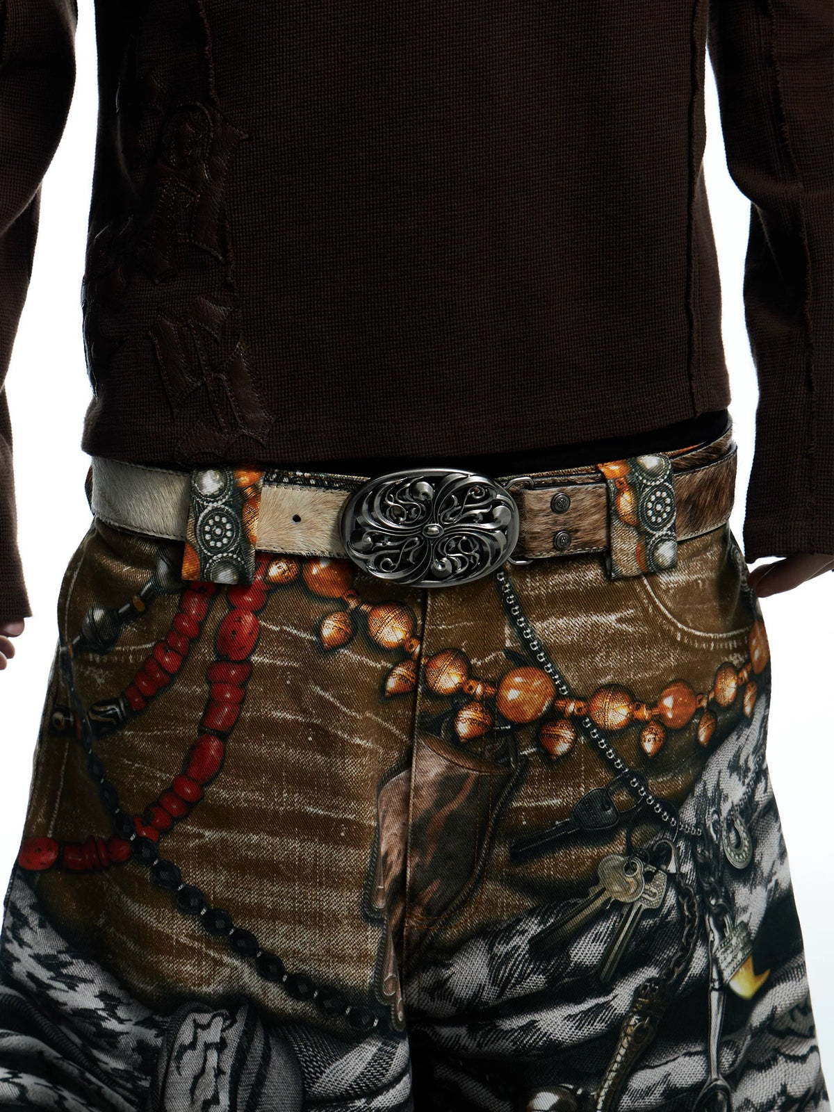 【DND4DES】Honeysuckle Pattern Belt ver.1