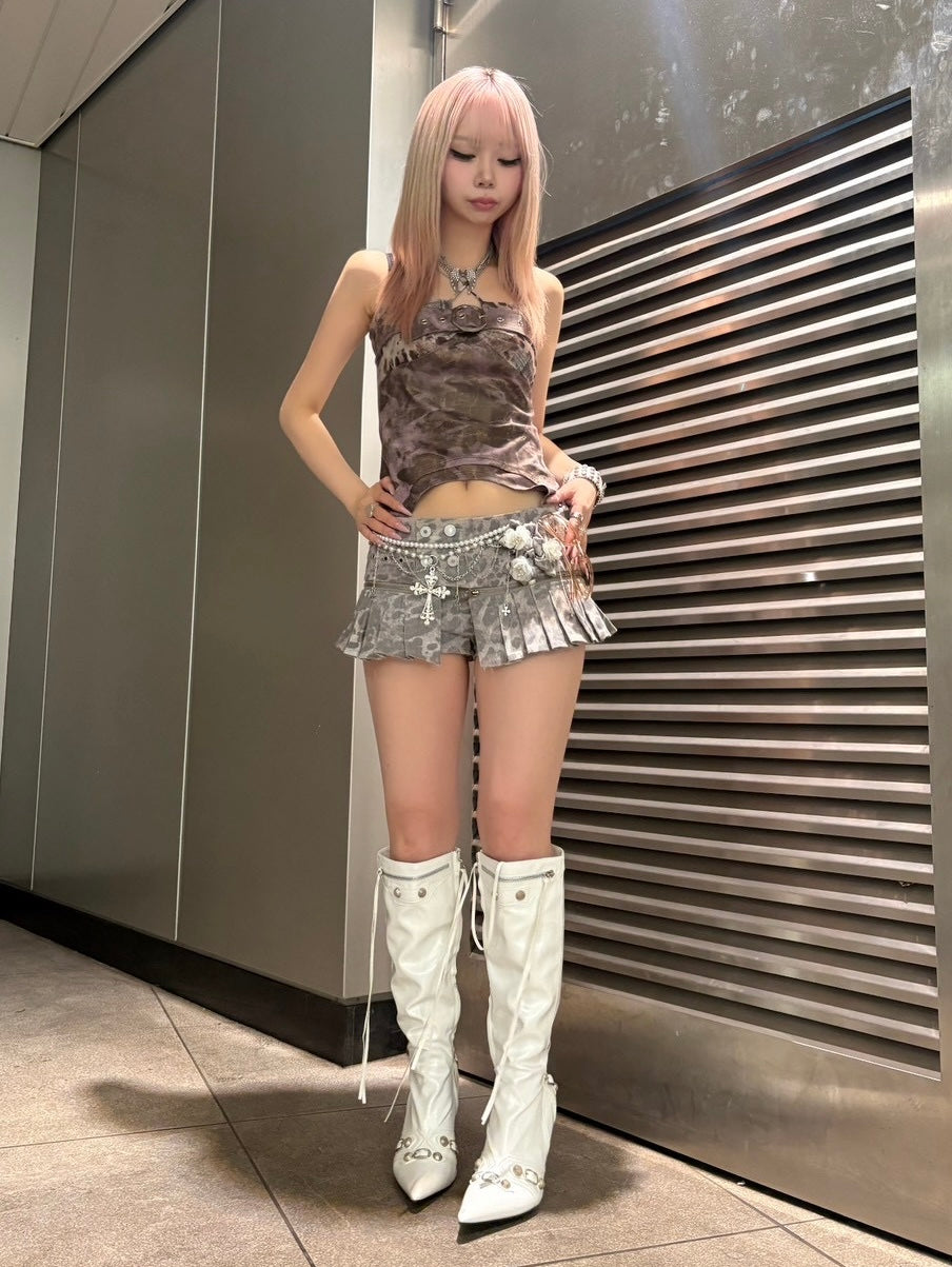 7/11 20:00発売　国際配送【BABY09】Loose Guard  Heel Boots (2color)