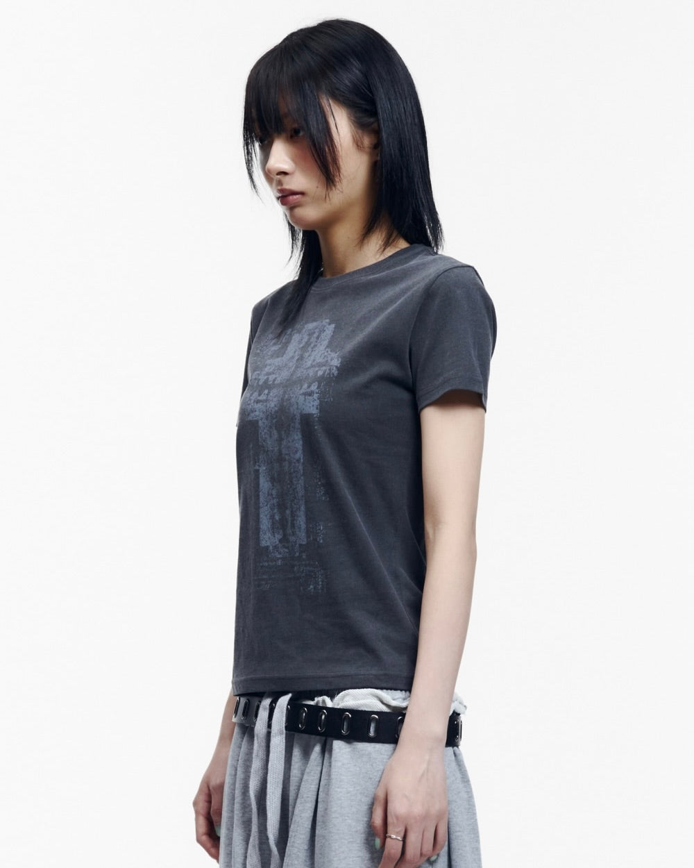 【AAKAM】Razor Cross Half Top